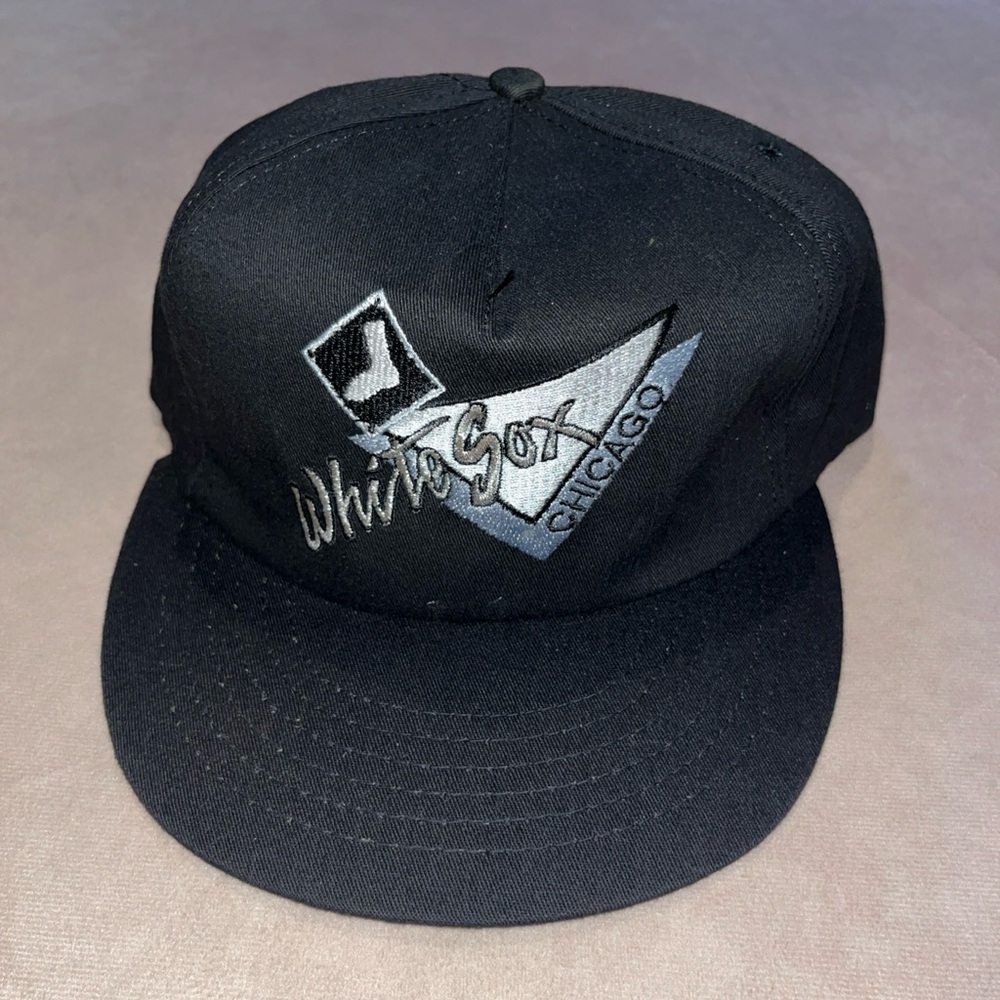 Vintage Chicago White Sox Triangle Logo Annco MLB DSNWT Snapback